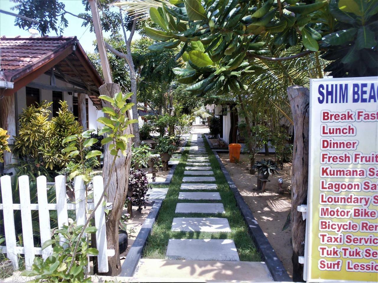 Shim Beach Resort Arugam Bay Exteriör bild